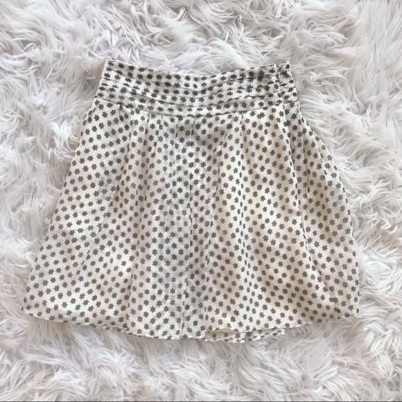 Club Monaco Dresses & Skirts - • Club Monaco • Silk Star Mini Skirt 2 White